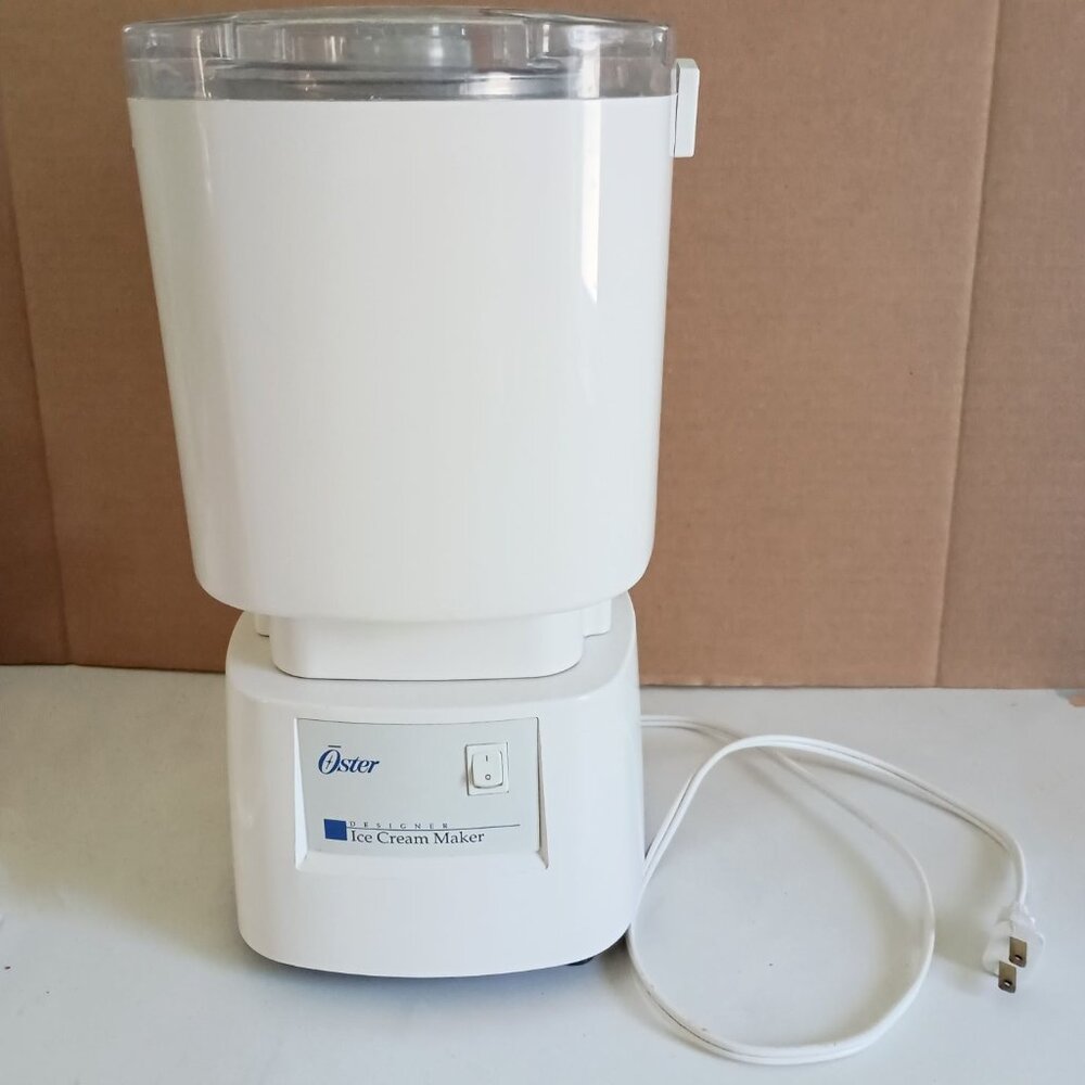 tested, works vintage 1993 Oster designer ice cream frozen yogurt maker